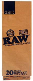 RAW CONE NATURAL UNREFINED CLASSIC ROLLING PAPERS