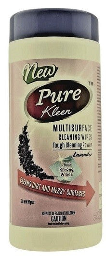 PURE KLEEN MULTISURFACE WIPES LAVENDER 35 SHEETS