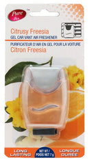 PURE AIR GEL CAR VENT AIR FRESHENER CITRUSY FREESIA 7 G