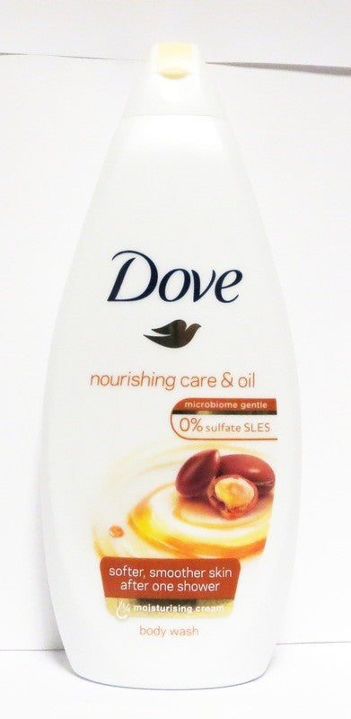 DOVE BODY WASH NOURISHING CARE & OIL 750ml