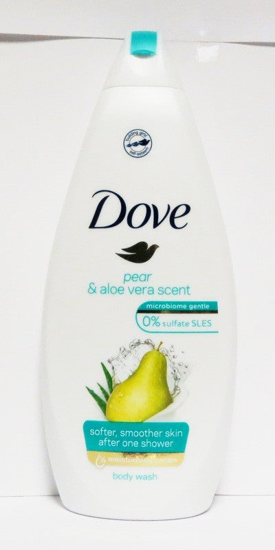 DOVE BODY WASH PEAR & ALOE REJ 750ml