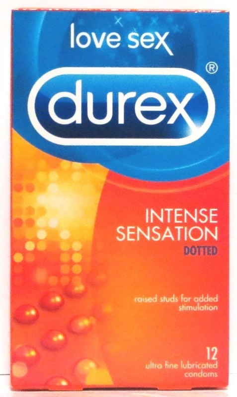 DUREX CONDOMS INTENSE SENSATION 12PK