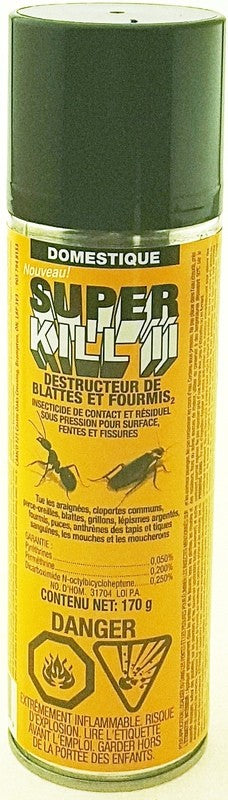 SUPER KILLER II ROCH AND ANT KILLER YELLOW CAN- 170GM