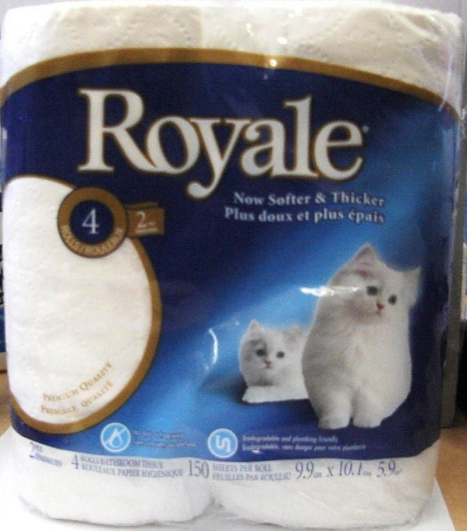 ROYAL BATHROOM TISSUE 4PK (70253)