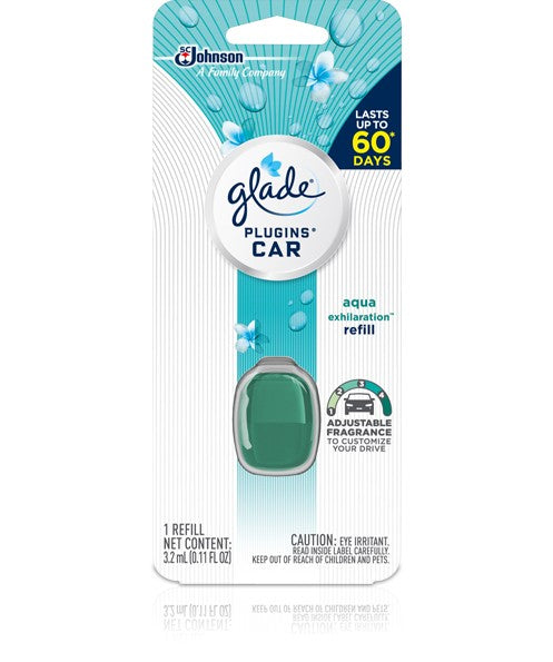 GLADE PLUGINS® CAR REFILL - AQUA EXHILARATON™..