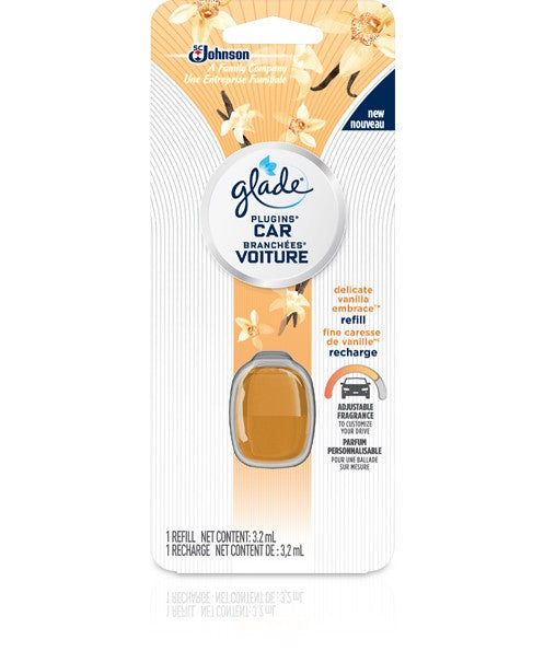 GLADE PLUGINS® CAR REFILL - DELICATE VANILLA EMBRACE™ ..