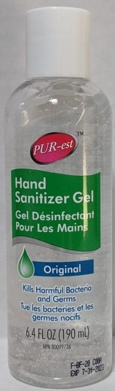 PUREST HAND SANITIZER ORIGINAL 190ML