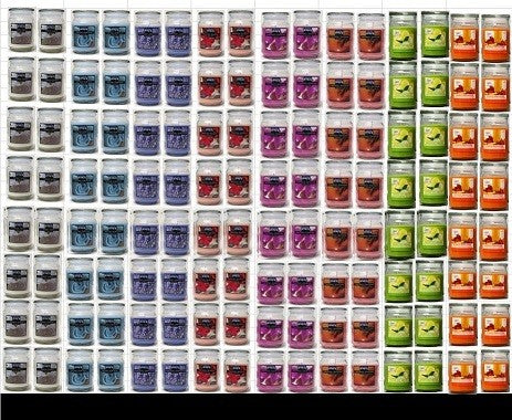 CITI-LITES 15OZ SCENTED CANDLE JAR 1/2 PALLET FLOOR DISPLAY