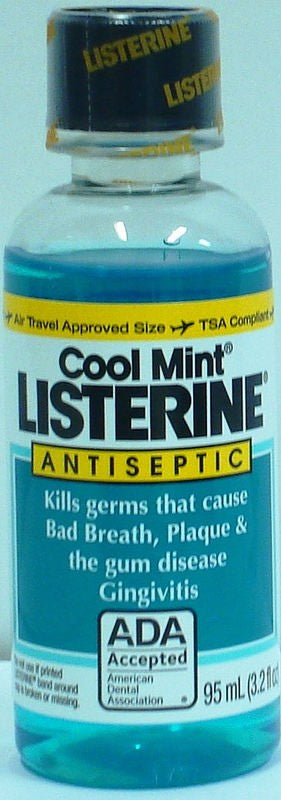 LISTERINE MOUTHWASH COOL MINT 95ML