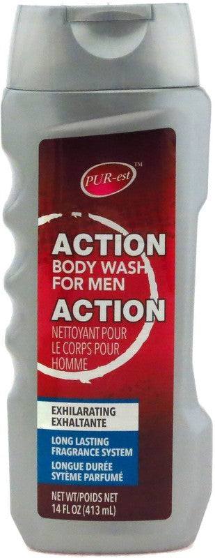 PUREST BODY WASH ACTION FOR MEN 413 ML