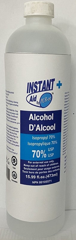 INSTANT AID ALCOHOL 70% 473ML