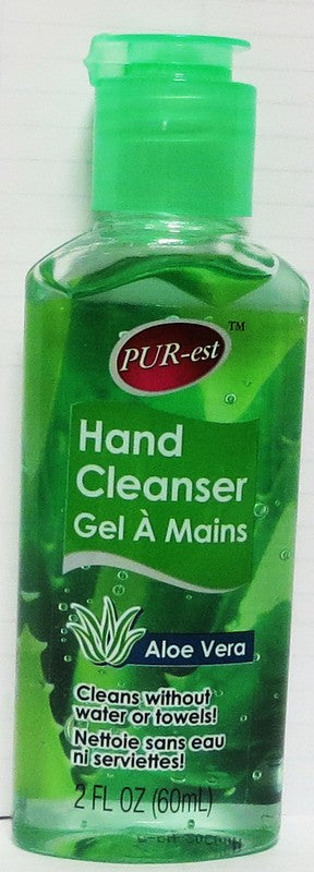 PUREST HAND CLEANSER ALOE VERA 1PK 60ML