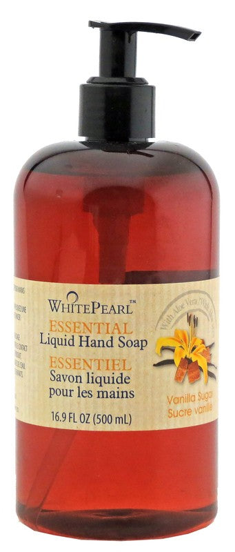 WHITE PEARL ESSENTIAL LIQIUD HAND SOAP VANILLA SUGAR 500 ML