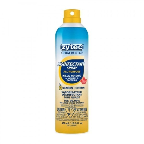 ZYTEC DISINFECTANT SPRAY CITRIC ACID 400ML