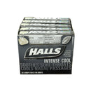HALLS DROPS 9 PACK-STRONG BLACK