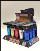 K-LIGHT GUN TORCH METALLIC LIGHTER 15PK