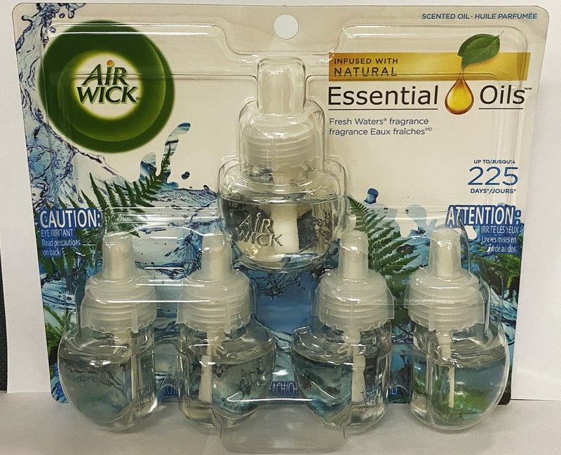 AIR WICK SCENTED OIL REFILL 0+5 FRESH WATERS 20mL