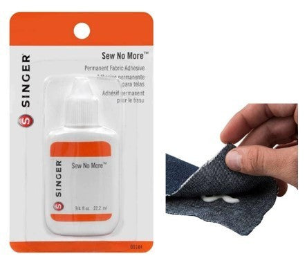 SEW NO MORE TMFABRIC GLUE-3/4 FLOZ