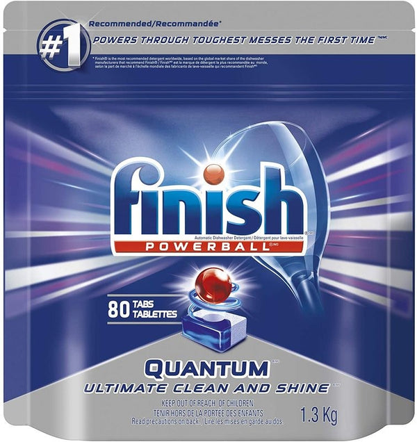 FINISH DISHWASHER TABS QUANTUM ULTIMATE SHINES 85ct