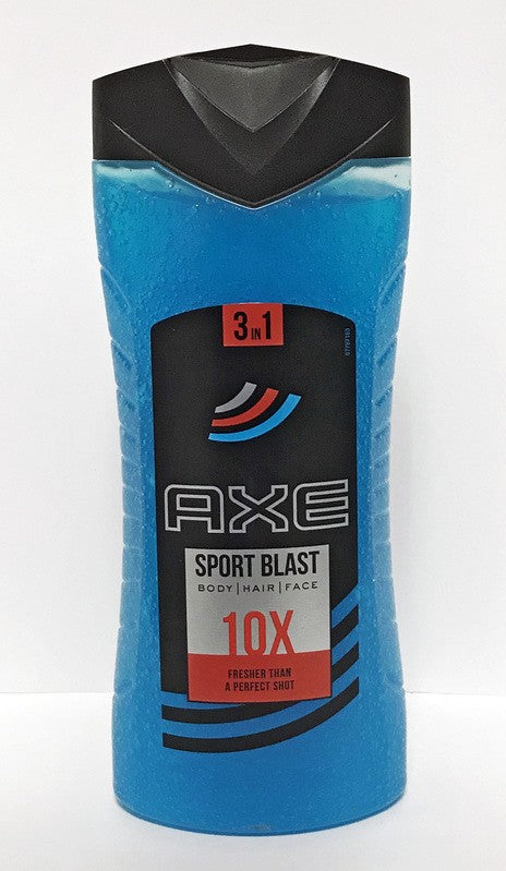 AXE BODY WASH 3 IN1 SPORT BLAST 400ML