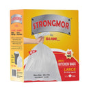 Slide Plus Strongmor Garbage Bags Kitchen White 22 x 24/40
