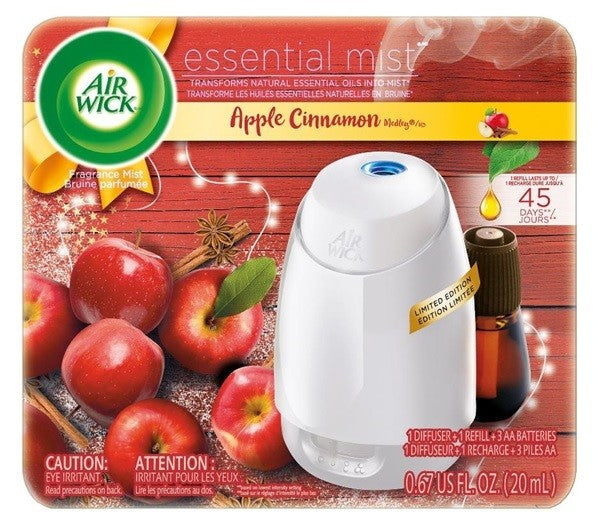 AIR WICK ESSENTIAL MIST APPLE CINN 20ml