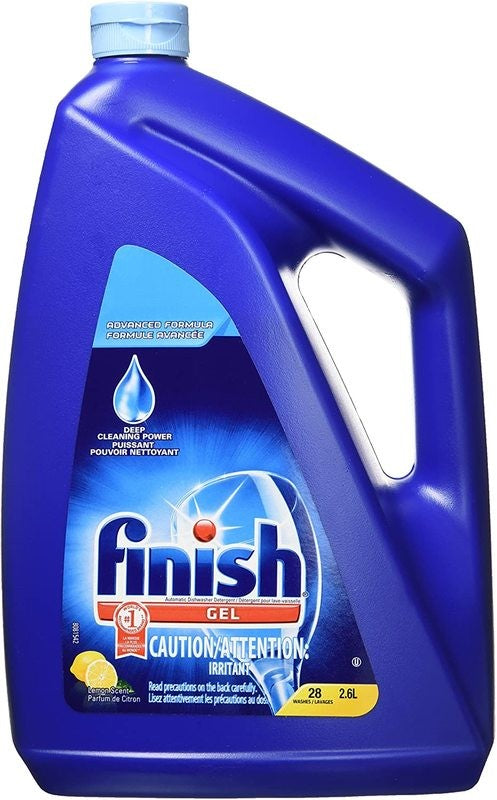 FINISH DISHWASHER DETERGENT 2 in 1 LEMON 2.6L