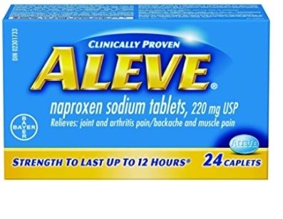 ALEVE CAPLETS NAPROXEN SODIUM TAB USP 220MG 24CTX3