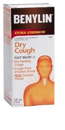 BENYLIN EXTRA STRENGTH DRY COUGH SYRUP 100 ML