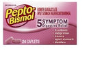 PEPTO BISMOL BISMUTH SUBSALICYLATE CAPLETS