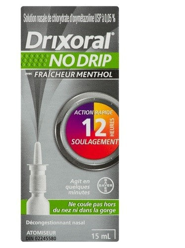 DRIXORAL NO DRIP NASAL DECONGESTANT 15ML