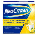 NEOCITRAN EMS COLD & CONGESTION NON-DROWSY LEMON 10CT