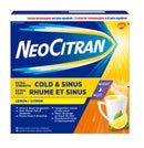 NEOCITRAN REG COLD&SORE THROAT LEMON NIGHT 10CT