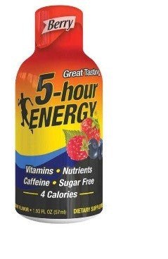 5 HOUR ENERGY DRINK BERRY