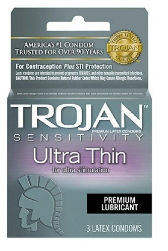 TROJAN ULTRA THIN 3PK