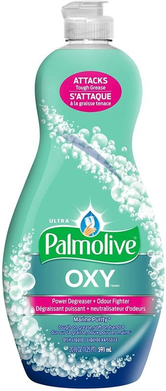 PALMOLIVE ULTRA DISH LIQ OXY DEGREASER & ODOUR 591ML