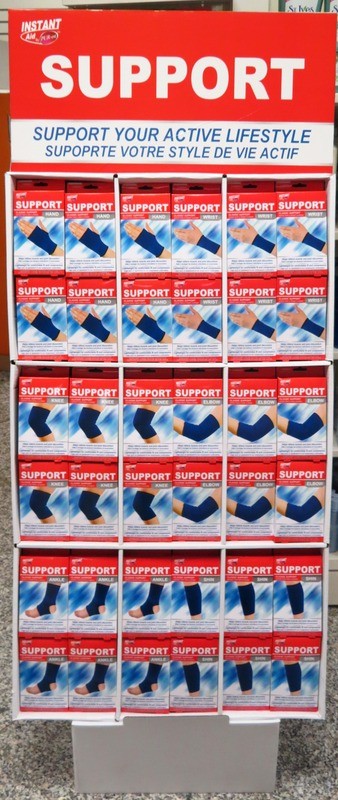 INSTANT AID BY PUREST 6 ASST SUPPORTS DISPLAY BLUE