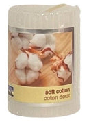 CITI-LITES FLAT TOP SCENTED VOTIVE CANDLE SOFT COTTON