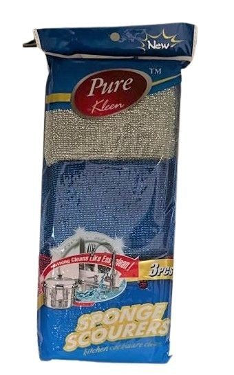 Pure Kleen 3Pk Metalic Color Cleaning Pad ..