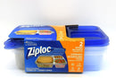 ZIPLOC LUNCH CONTAINER 2 DIVIDED RECTANGLE