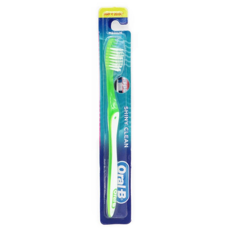 ORAL-B TOOTHBRUSH SHINY CLEAN 1PK