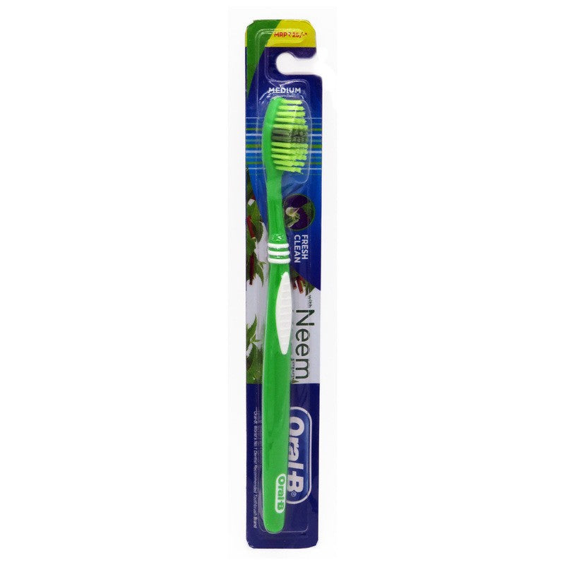 ORAL-B TOOTHBRUSH NEEM FRESH CLEAN 1PK