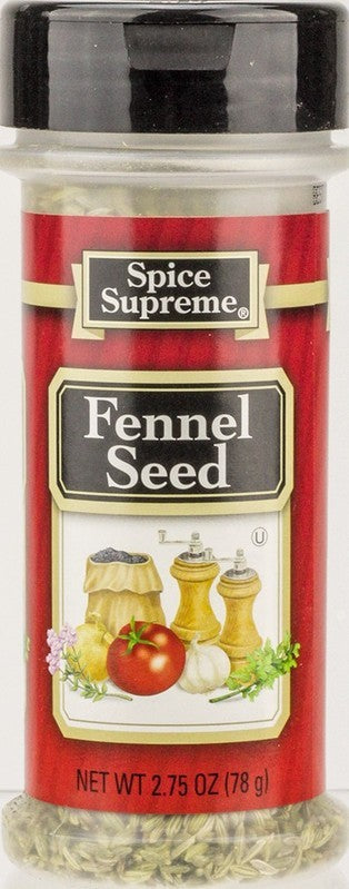 SPICE SUPREME FENNEL SEED 78 G.