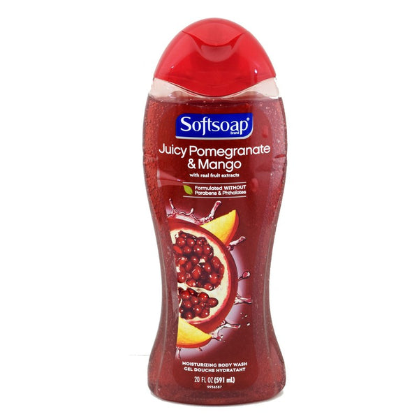 Soft Soap Body Wash Juicy Pomegranate & Mango 591Ml