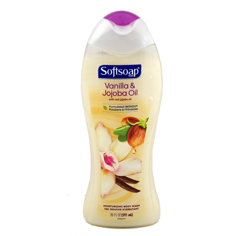 Soft Soap Body Wash Vanilla & Jojoba OIl 591Ml