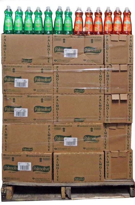 PALMOLIVE DISH LIQUID 372 MIX PALLET X 600