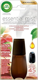 AIRWICK ESSENTIAL MIST REFILLS CINNAMON & CRISP APPLE 20ml X 6 ..