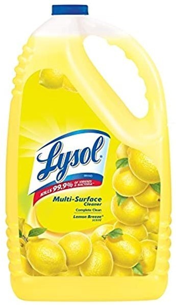 LYSOL® MULTI SURFACE CLEANER POURABLE - Power & Fresh™ Sparkling Lemon & Sunflower Essence 4/4.26 L..