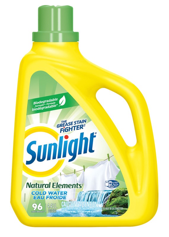 SUNLIGHT LAUNDRY DET NATURAL ELEMENTS COLDWATER 4.43L