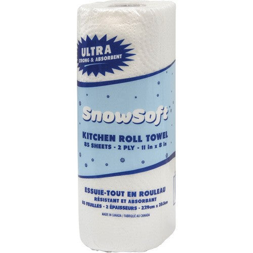 SNOW SOFT KITCHEN ROLL TOWELS 70 SHEET X 24